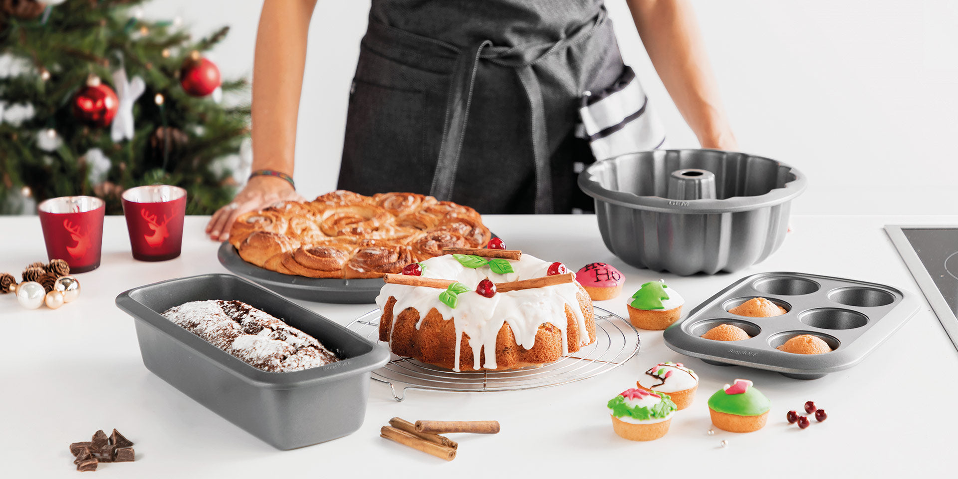 Bakeware Collection, Cake Pan, Cookie Sheet, Loaf Pan, Bundt Cake Pan, Pizza Pan, Bakeware tools